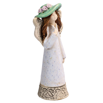 Handmade Ceramic Angel in Hat
